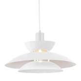 Globe Luxe Lighting Nathan Aluminium Pendant Light