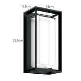 Globe Luxe Lighting Osman 6W LED Outdoor Wall Light