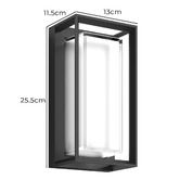 Globe Luxe Lighting Osman 6W LED Outdoor Wall Light