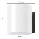 Globe Luxe Lighting Solis LED Outdoor Wall Light