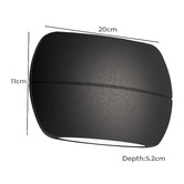 Globe Luxe Lighting Edison 13W LED Up/Down Outdoor Wall Light