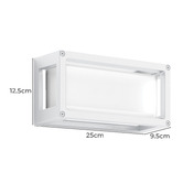Globe Luxe Lighting Wesley 7W LED Outdoor Wall Light