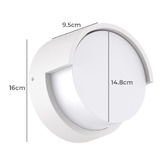 Globe Luxe Lighting Jenson LED Outdoor Wall Light