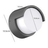 Globe Luxe Lighting Jenson LED Outdoor Wall Light
