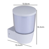Globe Luxe Lighting Colin 35W Outdoor Wall Light