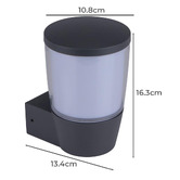 Globe Luxe Lighting Colin 35W Outdoor Wall Light