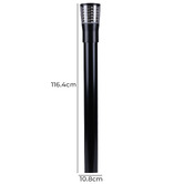 Globe Luxe Lighting Owen Aluminium Bollard Light