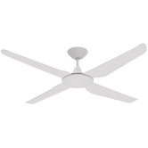 Globe Luxe Lighting 127cm Ambre DC Ceiling Fan