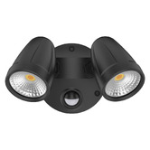 Globe Luxe Lighting Hailee 2 Light Security Light
