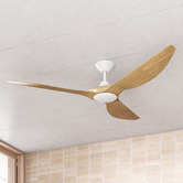 Globe Luxe Lighting Remy DC Ceiling Fan