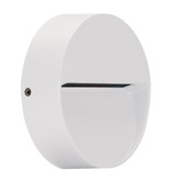 Globe Luxe Lighting Taner Round 240V LED Outdoor Step Light