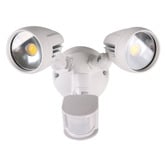 Globe Luxe Lighting Neriah 2 Light LED Security Light with Sensor