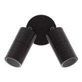Globe Luxe Lighting Muirgel 2 Light GU10 Tri-Colour Adjustable Outdoor Spotlight