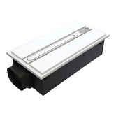 Globe Luxe Lighting Lucia 615mm 6-in-1 Bathroom Heater Exhaust Fan with LED Light