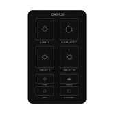Globe Luxe Lighting Lucia Exhaust Fan Switch