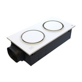 Globe Luxe Lighting Aegle 615mm 6-in-1 Bathroom Heater Exhaust Fan with LED Light