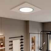 Globe Luxe Lighting Roshni 390mm 4-in-1 Bathroom Heater Exhaust Fan with LED Light