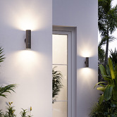 Globe Luxe Lighting Muirgel 12V Tri-Colour Up/Down Outdoor Spotlight