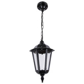 Globe Luxe Lighting Xavien Powder-Coated Die-Cast Aluminium Outdoor Pendant Light