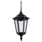 Globe Luxe Lighting Xavien Powder-Coated Die-Cast Aluminium Outdoor Pendant Light