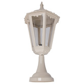 Globe Luxe Lighting Xavien Powder-Coated Die-Cast Aluminium Post Top Light