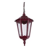 Globe Luxe Lighting Xavien Powder-Coated Die-Cast Aluminium Outdoor Pendant Light