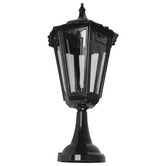 Globe Luxe Lighting Xavien Powder-Coated Die-Cast Aluminium Post Top Light