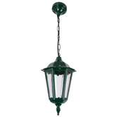 Globe Luxe Lighting Xavien Powder-Coated Die-Cast Aluminium Outdoor Pendant Light