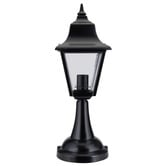 Globe Luxe Lighting Westyn Powder-Coated Die-Cast Aluminium Post Top Light