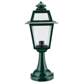 Globe Luxe Lighting Zorelle Powder-Coated Die-Cast Aluminium Post Top Light