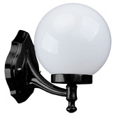 Globe Luxe Lighting Quinlan Powder-Coated Die-Cast Aluminium Outdoor Wall Light