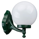 Globe Luxe Lighting Quinlan Powder-Coated Die-Cast Aluminium Outdoor Wall Light