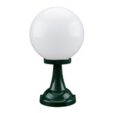 Globe Luxe Lighting Quinlan Powder-Coated Die-Cast Aluminium Large Post Top Light