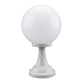 Globe Luxe Lighting Quinlan Powder-Coated Die-Cast Aluminium Large Post Top Light
