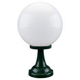 Globe Luxe Lighting Quinlan Powder-Coated Die-Cast Aluminium Large Post Top Light