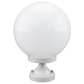 Globe Luxe Lighting Quinlan Powder-Coated Die-Cast Aluminium Post Top Light