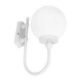 Globe Luxe Lighting Prescot Powder-Coated Die-Cast Aluminium Outdoor Wall Light