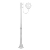 Globe Luxe Lighting Prescot Powder-Coated Die-Cast Aluminium 189cm Lamp Post