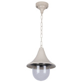 Globe Luxe Lighting Tavira Powder-Coated Die-Cast Aluminium Outdoor Pendant Light