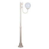 Globe Luxe Lighting Prescot Powder-Coated Die-Cast Aluminium 189cm Lamp Post