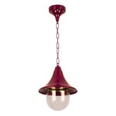 Globe Luxe Lighting Tavira Powder-Coated Die-Cast Aluminium Outdoor Pendant Light