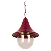 Globe Luxe Lighting Tavira Powder-Coated Die-Cast Aluminium Outdoor Pendant Light