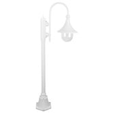 Globe Luxe Lighting Tavira Powder-Coated Die-Cast Aluminium Lamp Post