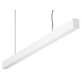 Globe Luxe Lighting Cordova Aluminium Cool White LED Pendant Light