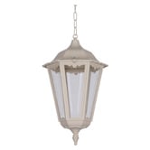 Globe Luxe Lighting Xavien Powder-Coated Die-Cast Aluminium Outdoor Pendant Light