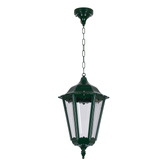 Globe Luxe Lighting Xavien Powder-Coated Die-Cast Aluminium Outdoor Pendant Light