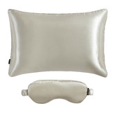 Ardor 2 Piece Silk Pillowcase &amp; Eye Mask Set