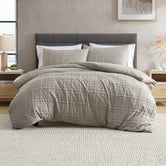 Ardor Mocha Leonard Quilt Cover Set