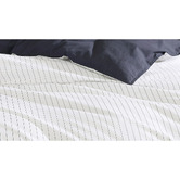 Ardor Indigo Stripe Auden Cotton Quilt Cover Set