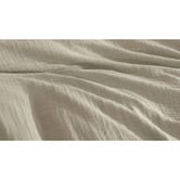 Ardor Grey Kelcey Cotton Quilt Cover Set